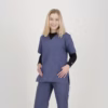 Airforce Blue Grey Lite Scrubs Women 03