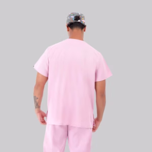 Baby Pink Lite Scrubs Men 04