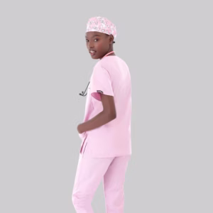 Baby Pink Lite Scrubs Women 06