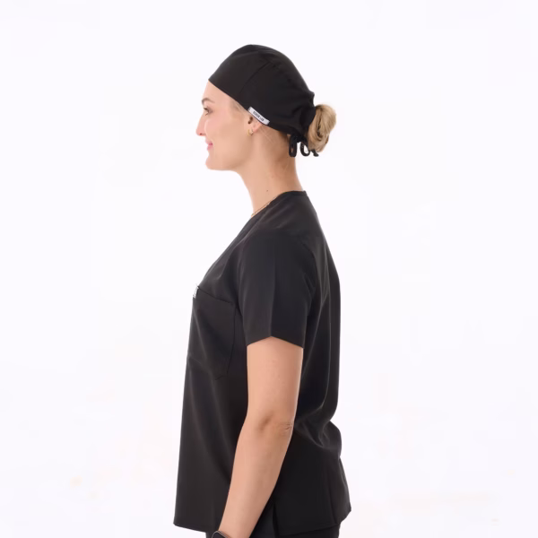 Black Female ScrubLab Caps 02