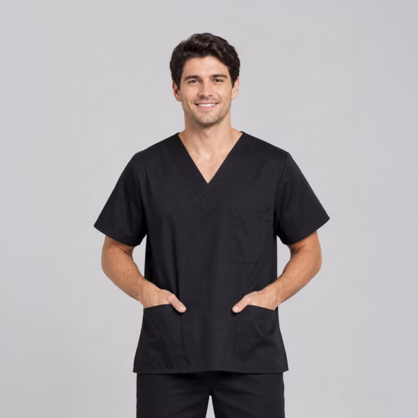 Black Lite Scrubs Men 02