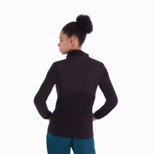 Black Polar Fleece Women 03