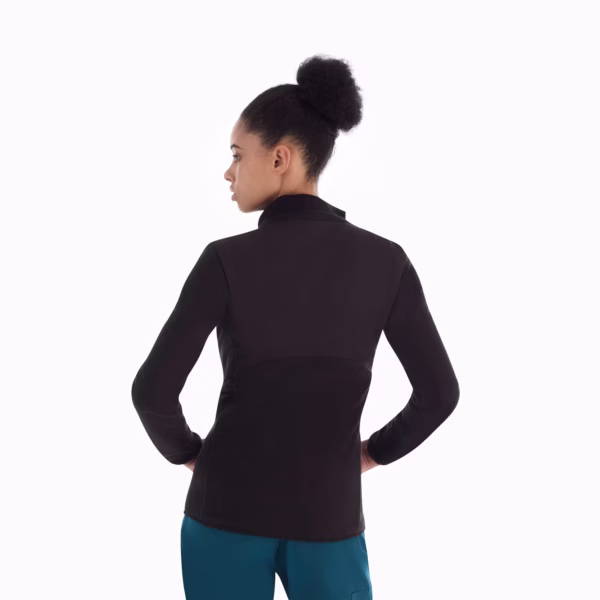 Black Polar Fleece Women 03