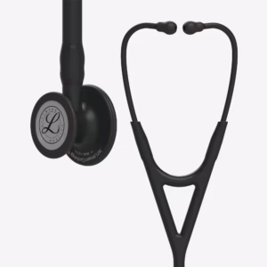 Cardiology IV Black Finish Chestpiece Black Tube Black Stem Black Headset 01