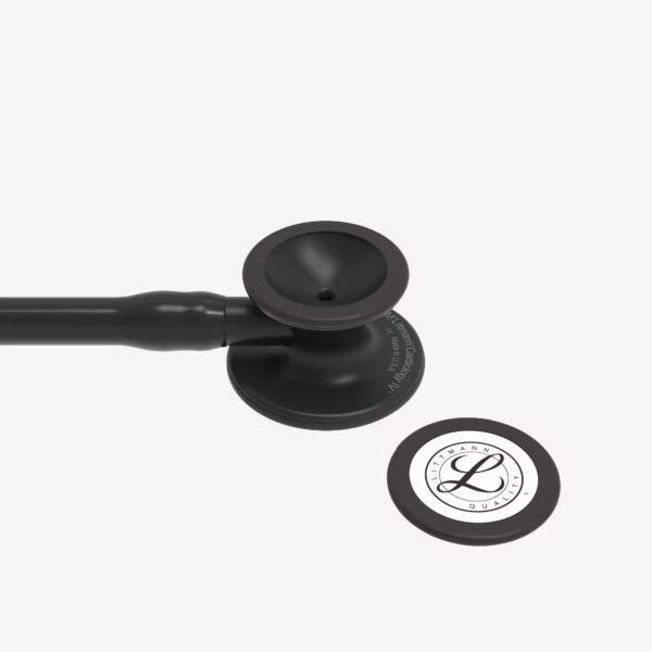 Cardiology IV_Black-Finish Chestpiece_Black Tube_Black Stem_Black Headset_04 Cardiology IV Black Finish Chestpiece Black Tube Black Stem Black Headset 04