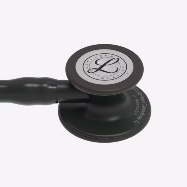 Cardiology IV_Black-Finish Chestpiece_Black Tube_Black Stem_Black Headset_05 Cardiology IV Black Finish Chestpiece Black Tube Black Stem Black Headset 05