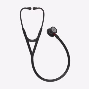 Cardiology IV_Black-Finish Chestpiece_Black Tube_Red Stem_Black Headset_02 Cardiology IV Black Finish Chestpiece Black Tube Red Stem Black Headset 02