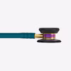 Classic II Paediatric Caribbean Blue Tube Rainbow finish Chestpiece 02
