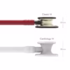 Classic III Burgundy Tube Champagne Finish Chestpiece Smoke stem headset 03