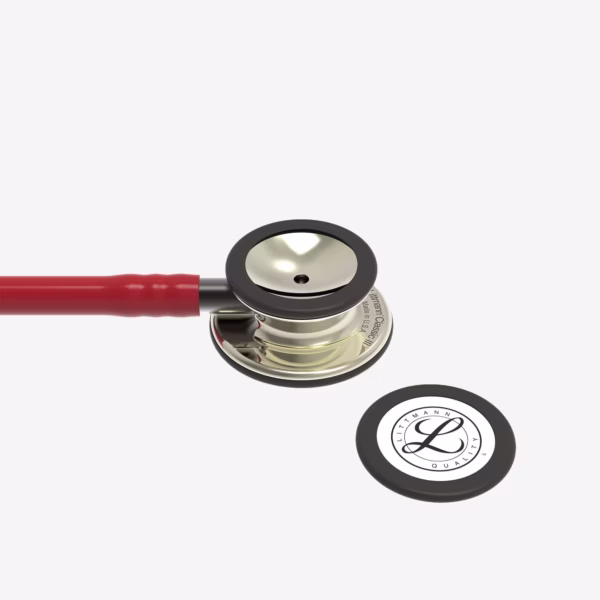 Classic III Burgundy Tube Champagne Finish Chestpiece Smoke stem headset 05