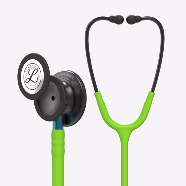 Classic III_Lime Green Tube_Smoke Chestpiece_Blue Stem_Smoke Headset_01 Classic III Lime Green Tube Smoke Chestpiece Blue Stem Smoke Headset 01