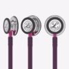 Classic III_Plum Tube_Mirror Chestpiece_Pink Stem_Smoke Headset_06 Classic III Plum Tube Mirror Chestpiece Pink Stem Smoke Headset 06