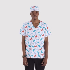 Dino Friends Men Cotton Spandex 01
