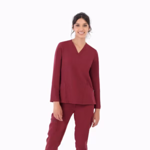 Farrah Modest Maroon 02