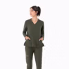 Farrah Modest Olive Green 01