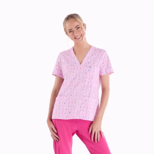 Frosty Pink_Female_Printed Tops_01 Frosty Pink Female Printed Tops 01