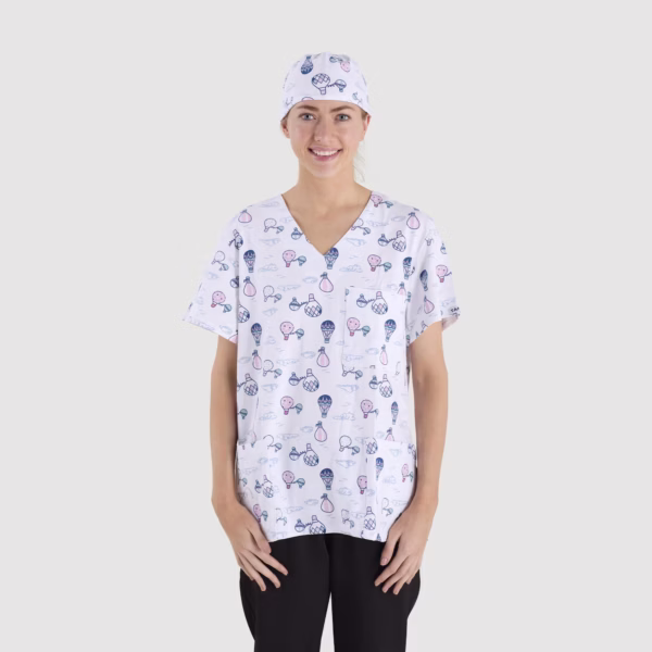 Hot Air Ballons Women Cotton Spandex 01