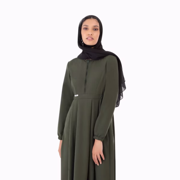 Jasmine Modest Olive Green 05