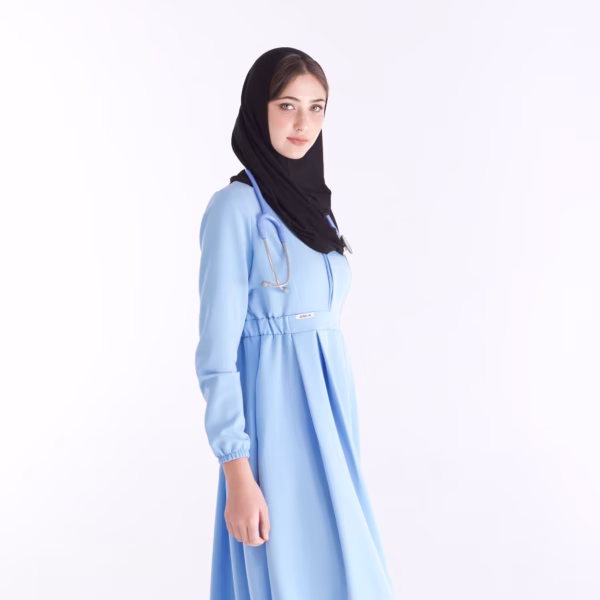 Jasmine Modest Powder Blue 03