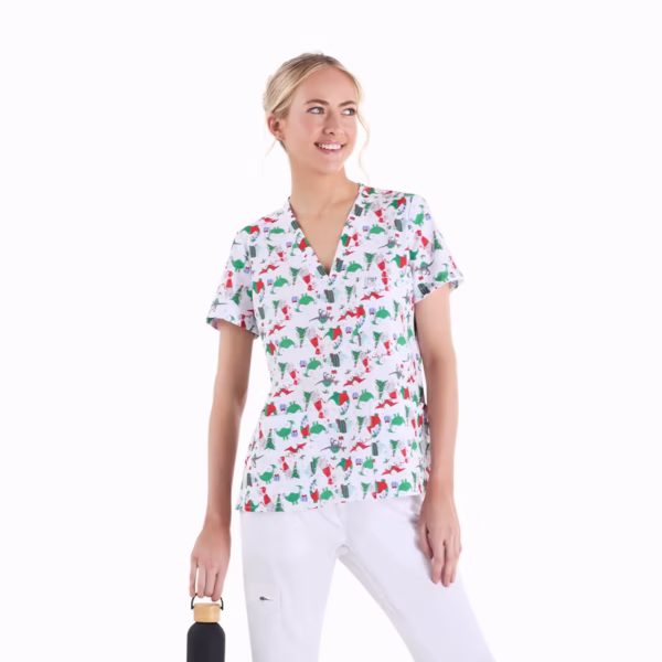 Jingle Dino Female Printed Tops 01