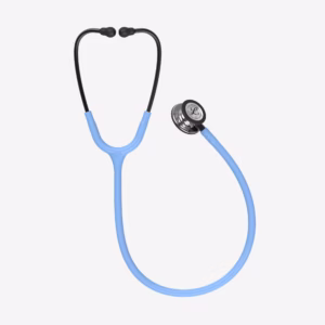 Littmann® Classic III™ Ceil Blue Tube, Mirror Chestpiece, Smoke Stem and Smoke Headset 01
