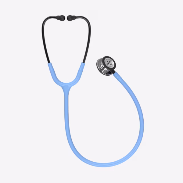 Littmann® Classic III™- Ceil Blue Tube, Mirror Chestpiece, Smoke Stem and Smoke Headset_01 Littmann® Classic III™ Ceil Blue Tube, Mirror Chestpiece, Smoke Stem and Smoke Headset 01