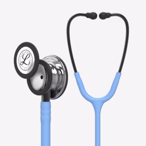 Littmann® Classic III™ Ceil Blue Tube, Mirror Chestpiece, Smoke Stem and Smoke Headset 02