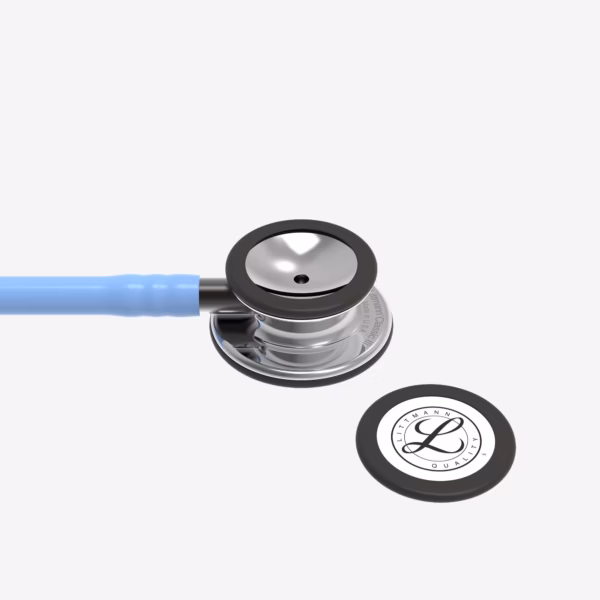 Littmann® Classic III™- Ceil Blue Tube, Mirror Chestpiece, Smoke Stem and Smoke Headset_05 Littmann® Classic III™ Ceil Blue Tube, Mirror Chestpiece, Smoke Stem and Smoke Headset 05