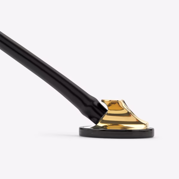 Master Cardiology Black Tube Brass Finish Chestpiece 02