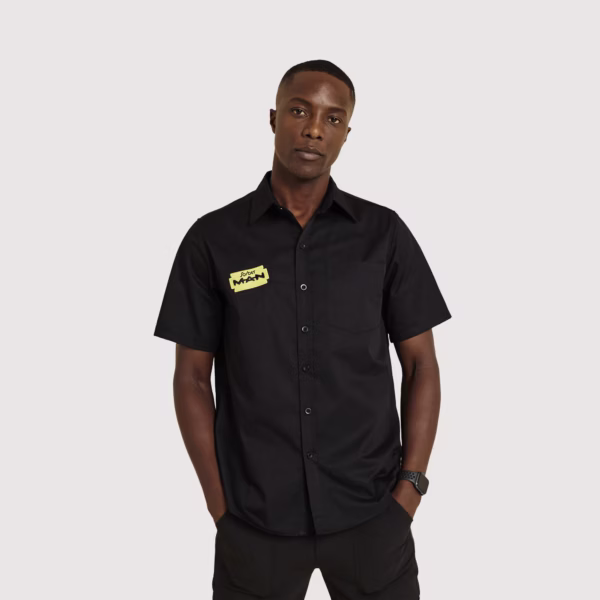Mens Short Sleeve Button-up shirt