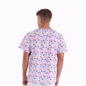 Meow Magic Men Printed Tops 03