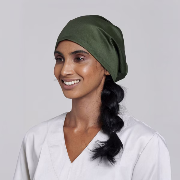 Olive Green Female Chef Style Theatre