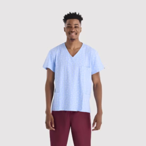 PT_Cotton Spandex_Men_Baby Blue Sunflowers_02 PT Cotton Spandex Men Baby Blue Sunflowers 02