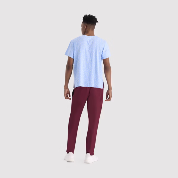 PT_Cotton Spandex_Men_Baby Blue Sunflowers_04 PT Cotton Spandex Men Baby Blue Sunflowers 04