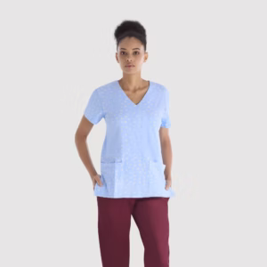 PT_Cotton Spandex_Women_Baby Blue Sunflowers_02 PT Cotton Spandex Women Baby Blue Sunflowers 02