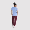 PT Cotton Spandex Women Baby Blue Sunflowers 04