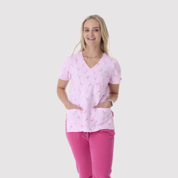 PT_Cotton Spandex_Women_Pink Flamingos_01 PT Cotton Spandex Women Pink Flamingos 01