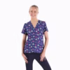 Paw Print Female Printed Tops 01