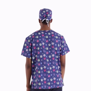 Paw Print Men Printed Tops 03