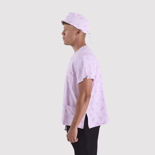 Pink Flamingos Men Cotton Spandex 02