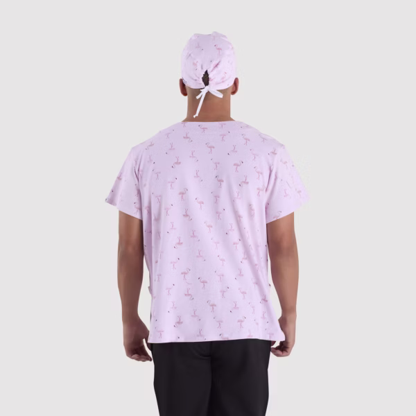 Pink Flamingos Men Cotton Spandex 03