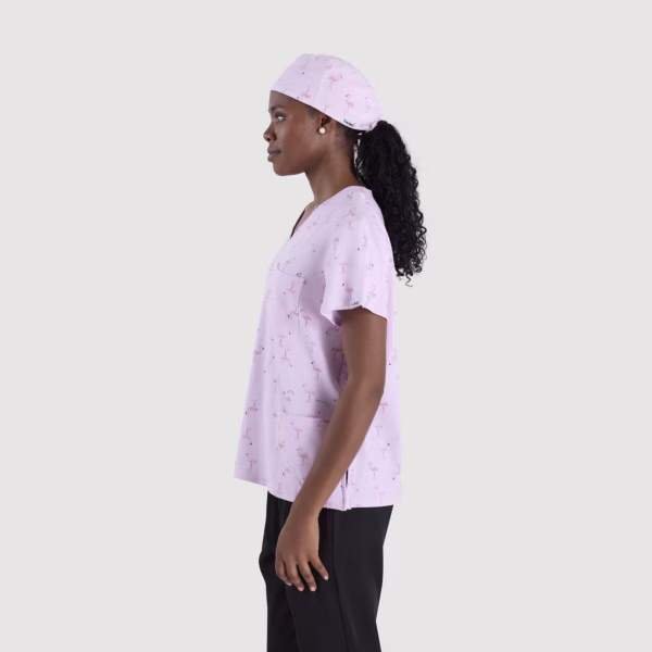 Pink Flamingos_Women_Cotton Spandex_02 Pink Flamingos Women Cotton Spandex 02