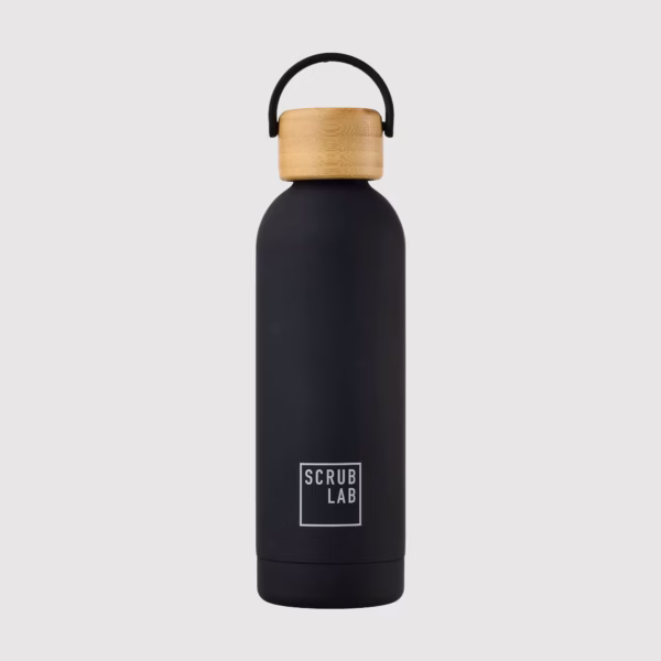 Scrub Lab_Black_Water Bottle Scrub Lab Black Water Bottle