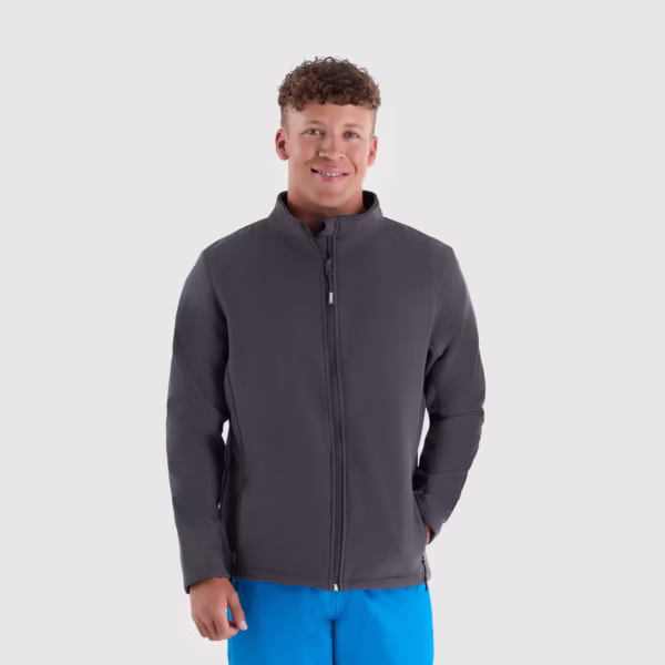 Soft Shell Men Charcoal 01