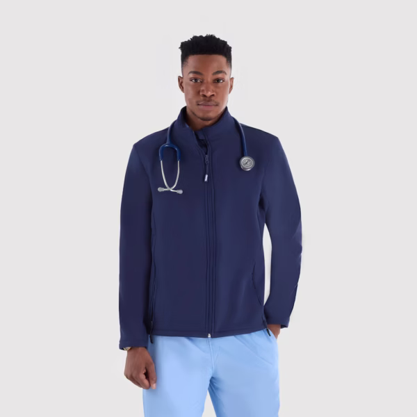 Soft Shell Men Navy Blue 01