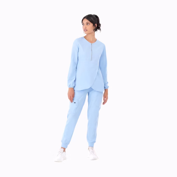 Zara Modest Powder Blue 02